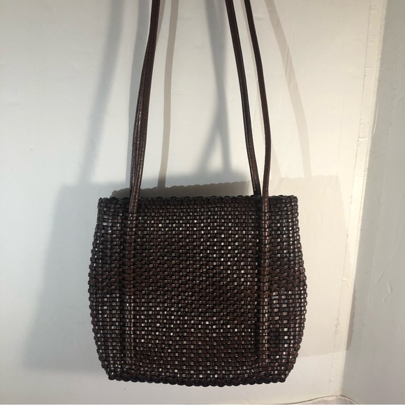 Nine West Three Compartment Weaved Purse - Picture 6 of 11